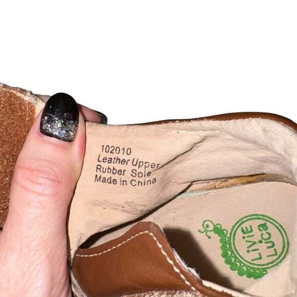 Livie & Luca Bootie Boot Leather Brown Size 5 - Picture 6 of 8